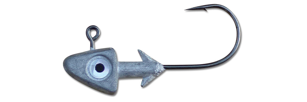 Hammer Head Jig Heads - 1/16 oz to 1/2 oz (3 pack)