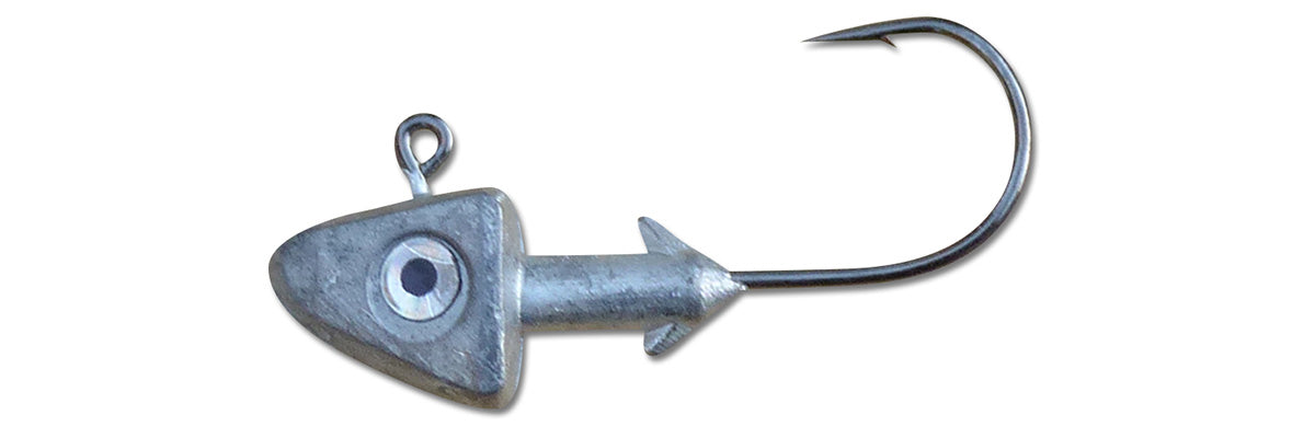 Hammer Head Jig Heads - 1/16 oz to 1/2 oz (3 pack)