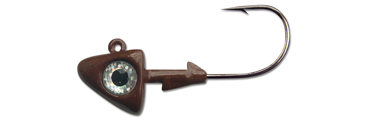 Hammer Head Jig Heads - 1/16 oz to 1/2 oz (3 pack)