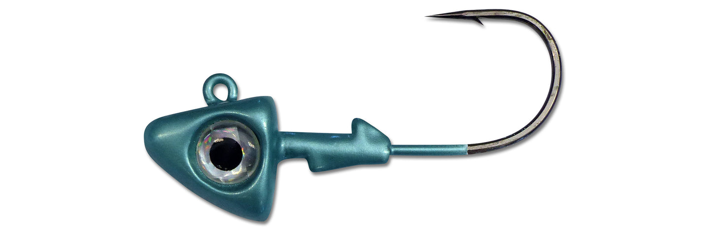 Hammer Head Jig Heads - 3/4 oz to 1.5 oz (2 pack)