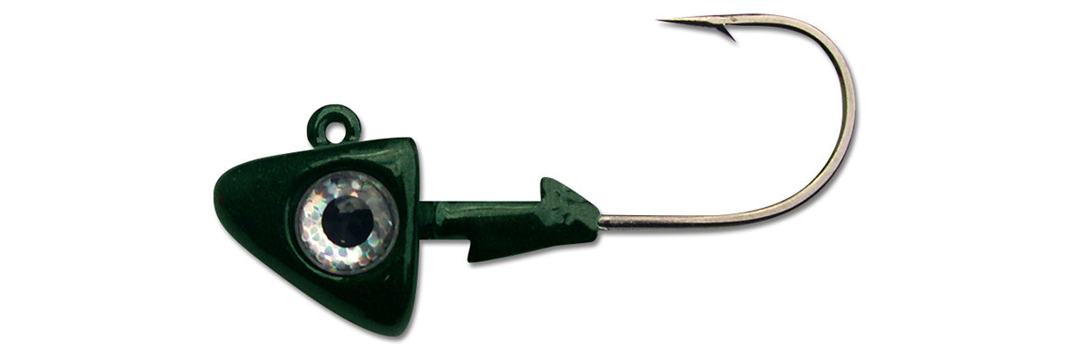 Hammer Head Jig Heads - 1 oz - 4/0 (2 pack)