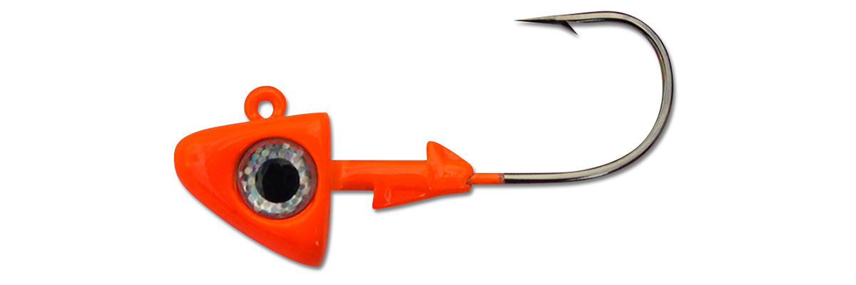 Hammer Head Jig Heads - 1 oz - 4/0 (2 pack)