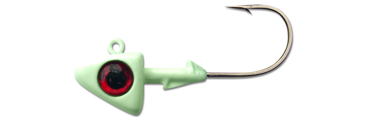 Hammer Head Jig Heads - 1 oz - 4/0 (2 pack)